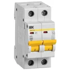 Выключатель автоматический двухполюсный 1А B ВА47-29 4.5кА