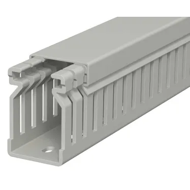 Распределительный кабельный канал LK4 40x25x2000 мм (ПВХ, серый)