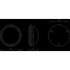 Светильник светодиодный CD LED 18 4000K CRI90