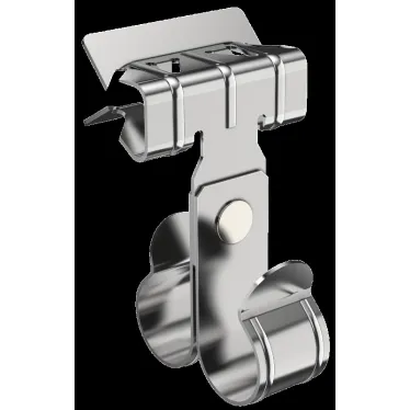 Зажим балочный 8-14мм под трубу 32мм двойной HDZ