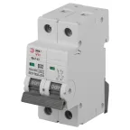 Выключатель автоматический ВА47-63 2P 32А кривая D 4,5кА PRO VA63-2P32D4.5 ЭРА