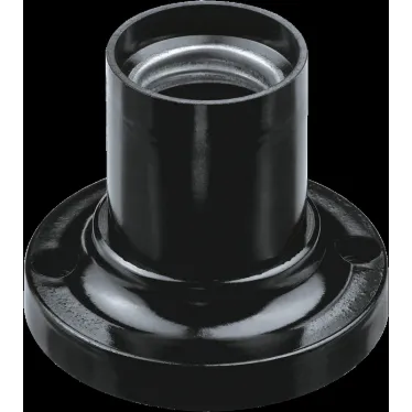 Патрон потолочный Е27 карболитовый черный