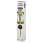 Светильник уличный ERASF22-24 Факел бамбук на солнечных батареях садовый 56 см