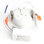 Светильник светодиодный ДВО-5w 4500К,400Лм,бел.Feron