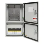 Щит ЩУРн-3/12 два отсека (БУР) 540х300х160 IP54 PROxima