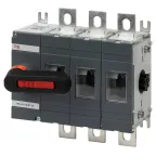 Выключатель-разъединитель ВНК-35-31130 PRO mvr20-3-250E 3П 250А с установленной фронтальной рукояткой управления