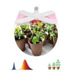 Фитолампа для растений светодиодная FITO-36W-RB-E27-FOLD 4-х лепестковая красно-синего спектра 36 Вт Е27