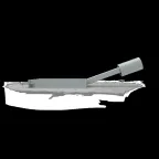 Кронштейн для уличных светильников на столб 430х260х130 D48 мм