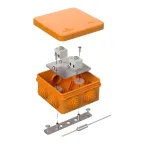 Коробка огнестойкая для о/п 40-0210-FR1.5-4-П Е15-Е120 с термопредохранителем 80х80х40