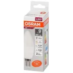 Лампа светодиодная LED 7 Вт E14 3000К 560Лм свеча 220 В (замена 60Вт) OSRAM