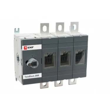 Рубильник 200A 3P без рукоятки управления TwinBlock